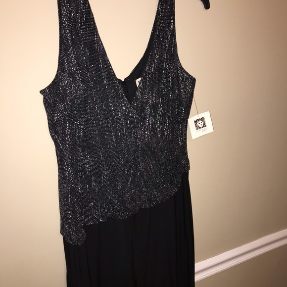 Sparkle top jumpsuit - Picture 2 of 5